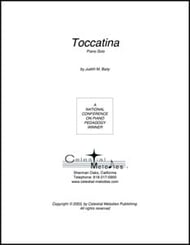 Toccatina piano sheet music cover Thumbnail